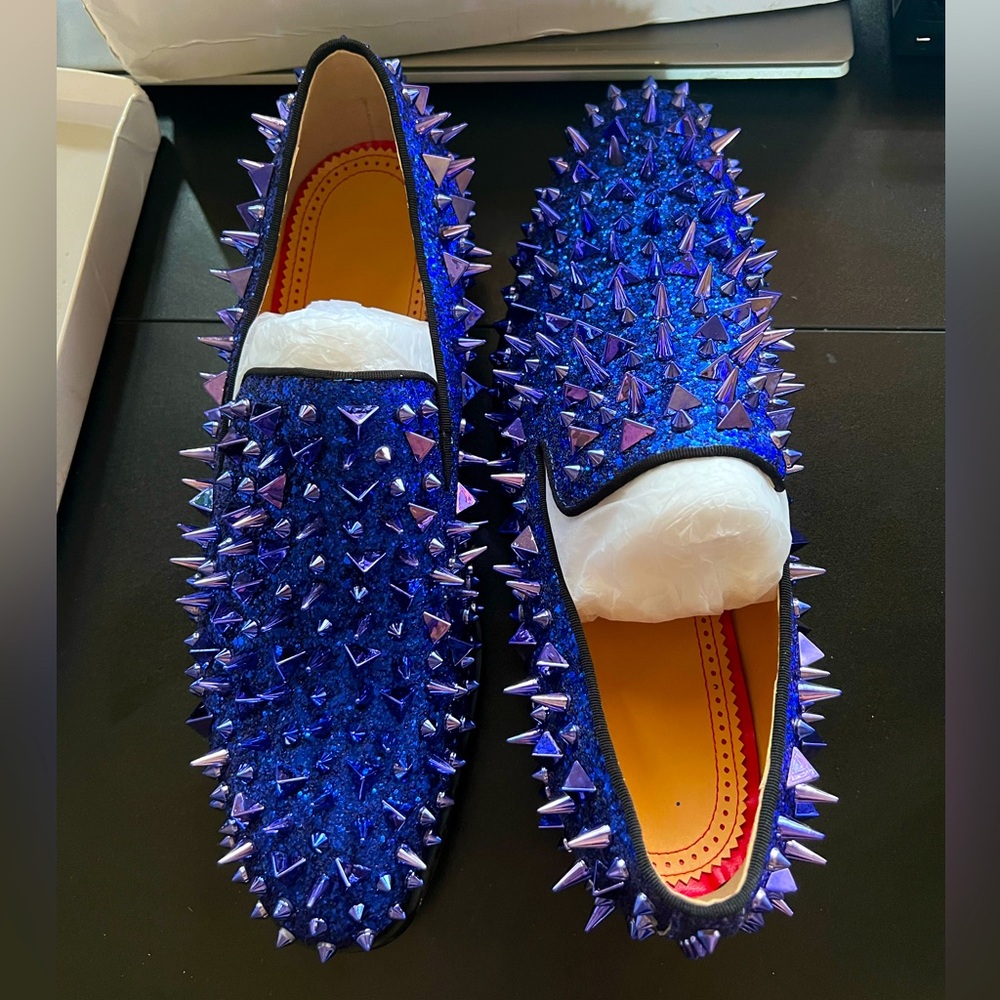 Mens Spiked Shoes w box